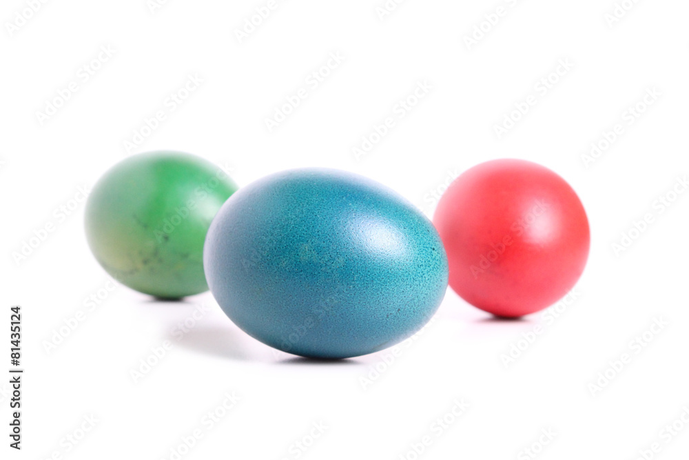 Colorful Easter eggs