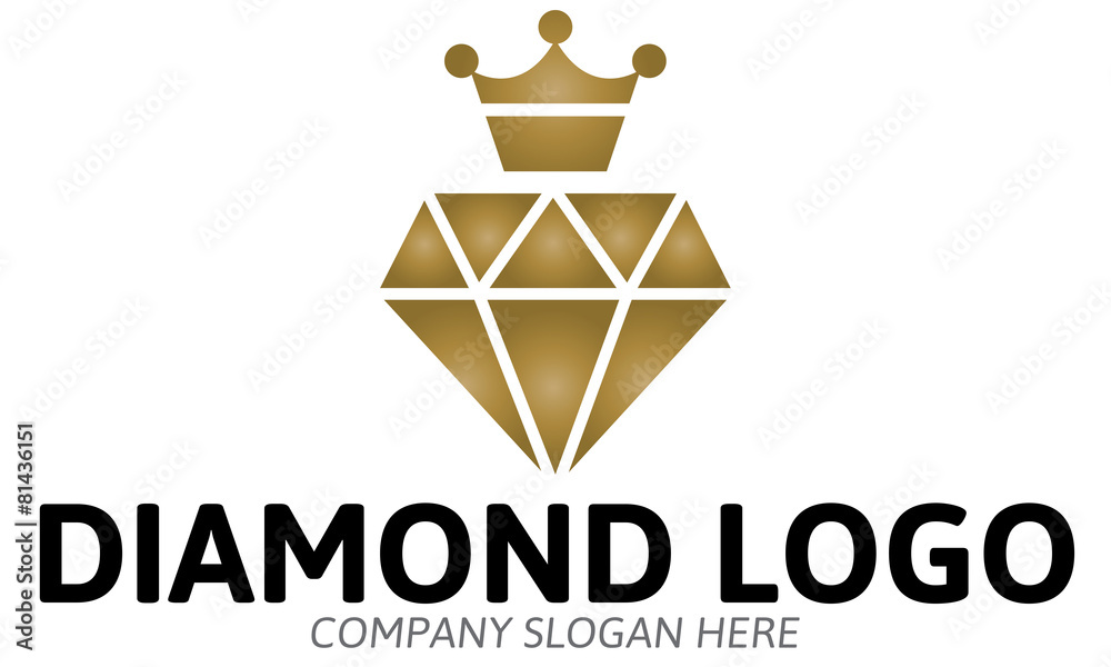 Diamond Logo - obrazy, fototapety, plakaty 