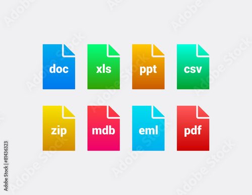 Business File Icons