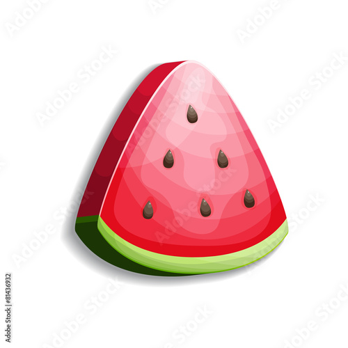 Slice of watermelon