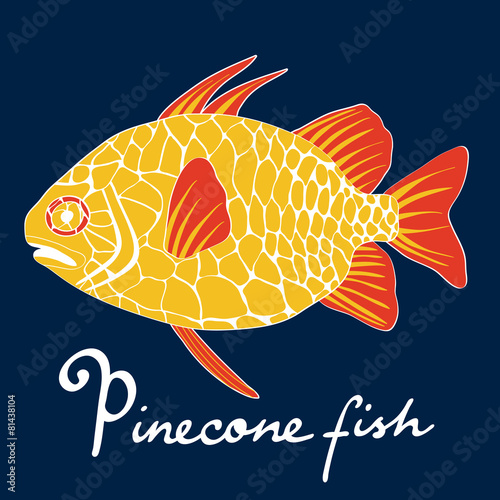 Pinecone fish