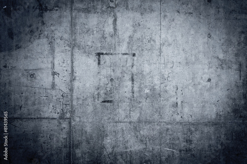 Grungy and smooth bare concrete wall © romantsubin