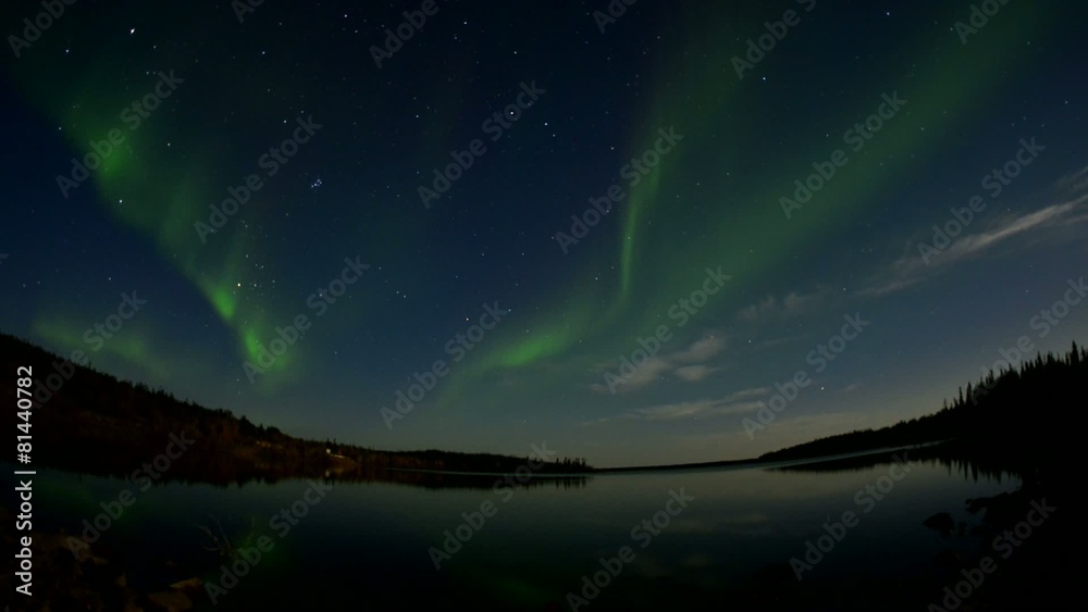 Timelapse of the Aurora borealis (Northern lights) Timelapse of the Aurora borealis (Northern lights)