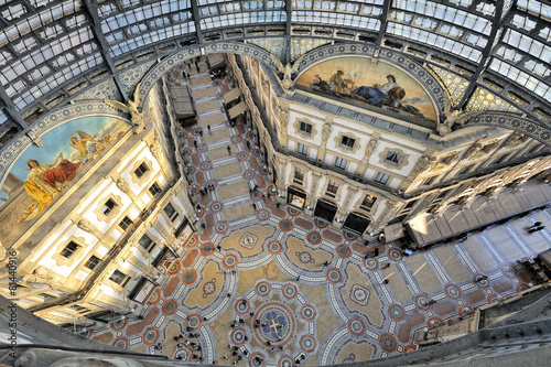 Milano Galleria Vittorio Emanuele dall'alto