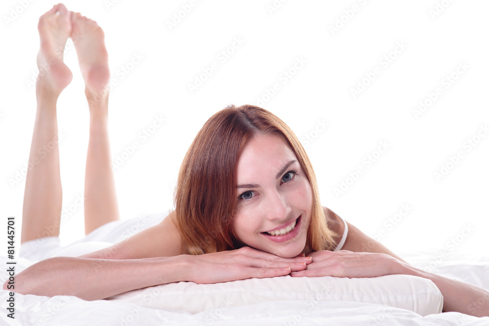 Charming woman Smile