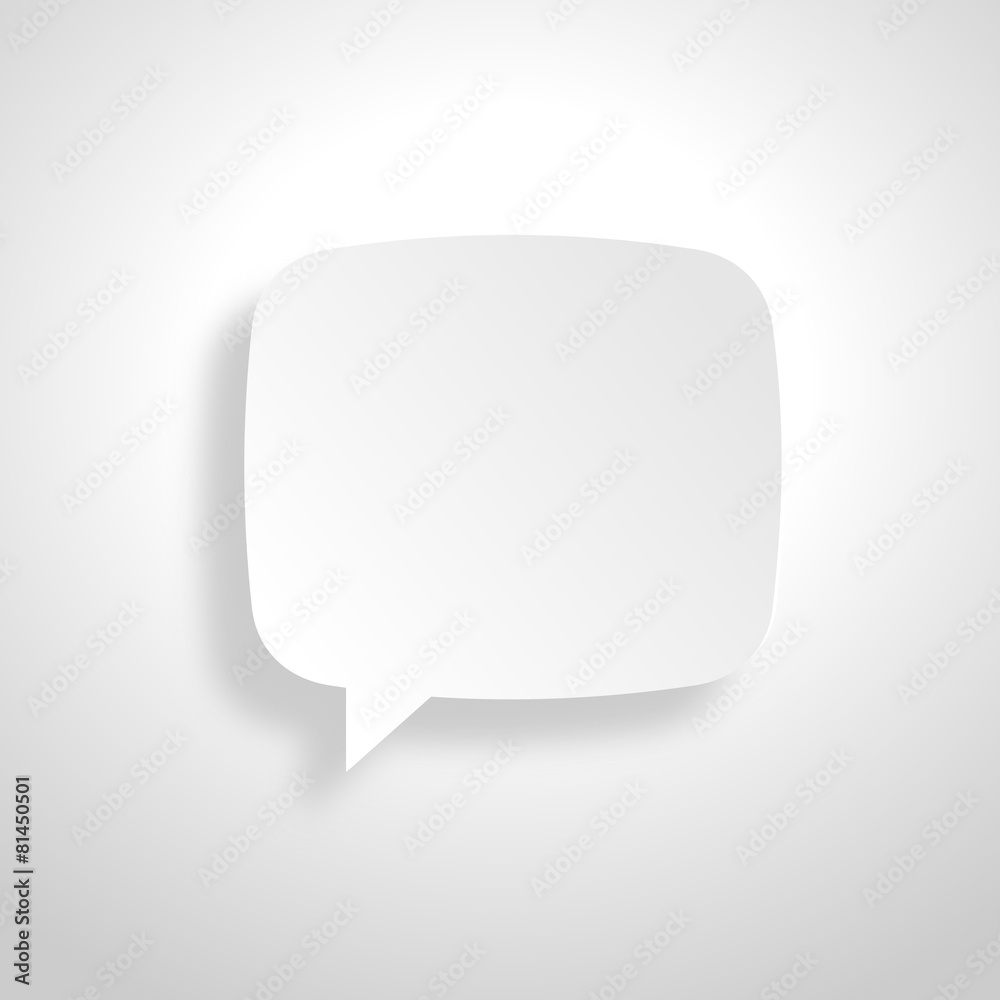 Fototapeta premium Speech bubble concept