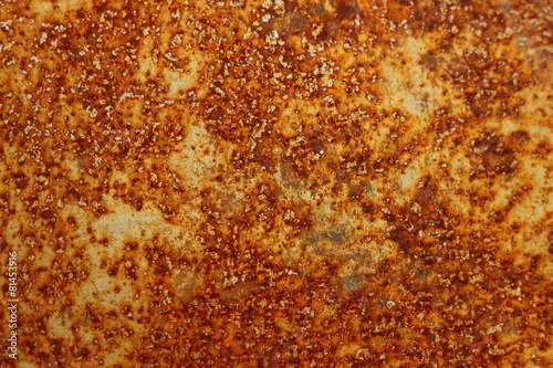 as a rusty background sheet metal