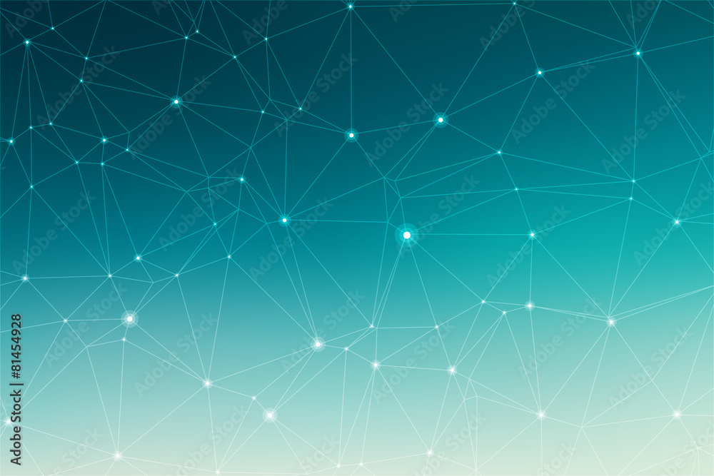 Abstract polygonal vector background