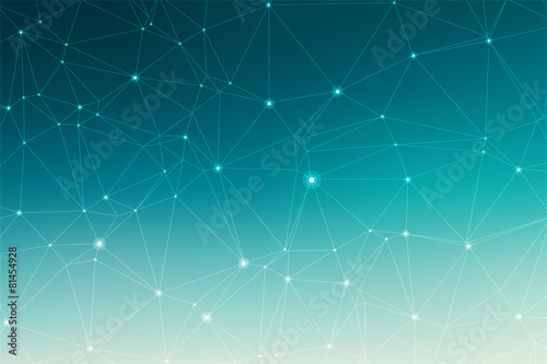 Abstract polygonal vector background