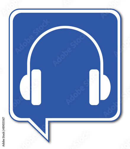 Logo casque audio.
