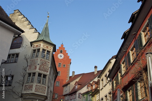 Altstadt Meersburg mit Zeitturm photo