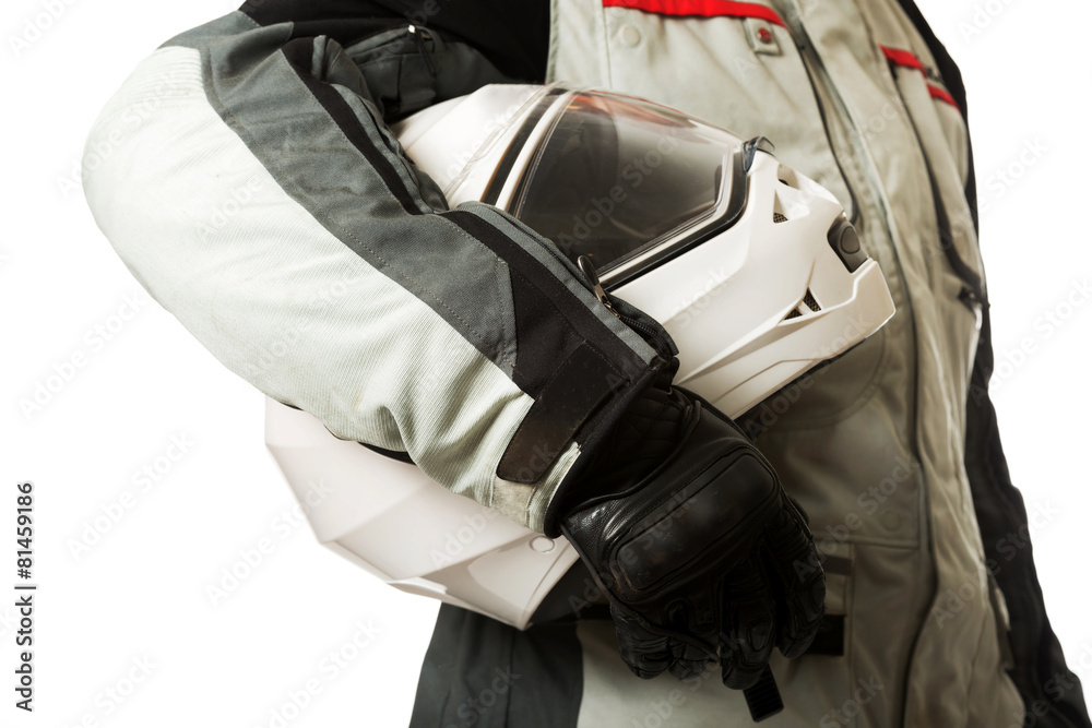 Naklejka premium Wysokiej jakości kask motocyklowy