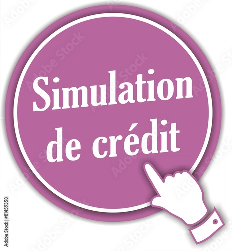 bouton simulation de crédit