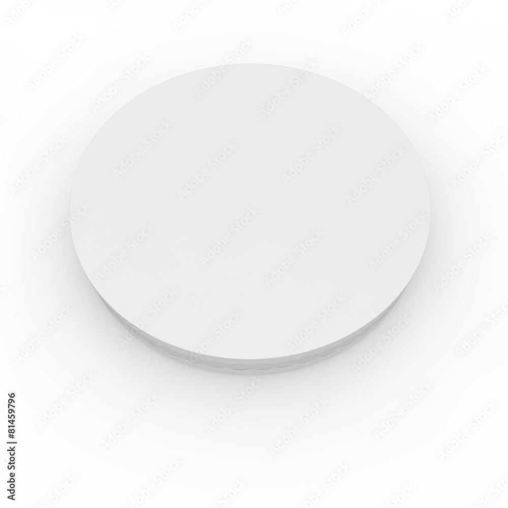White box for processed cheese White box for processed cheese