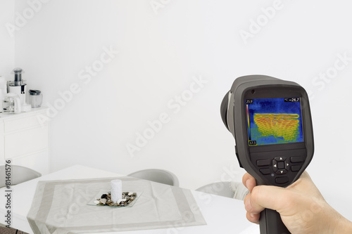 Wall Heating Thermography