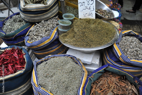 Spice market in old Acre