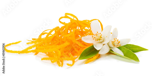 Orange zest and blossom photo