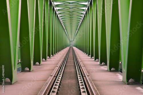 Fototapeta Naklejka Na Ścianę i Meble -  Railroad Bridge
