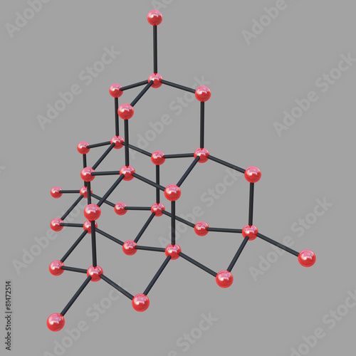 Fototapeta Naklejka Na Ścianę i Meble -  Diamond Structure