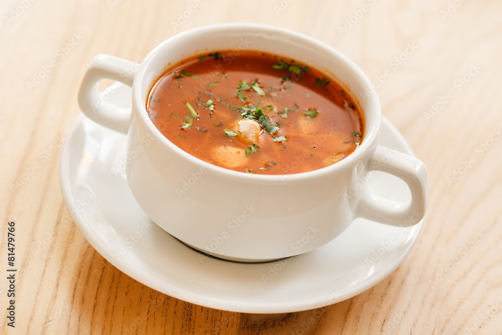 soup with vegetables and meat soup with vegetables and meat