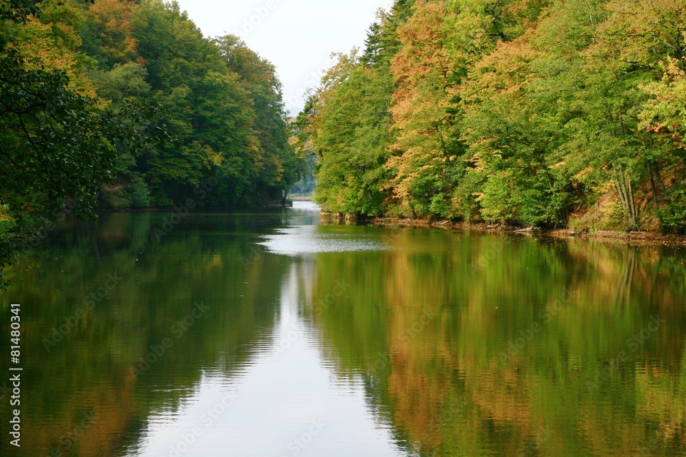 Autumn on the lake Autumn on the lake