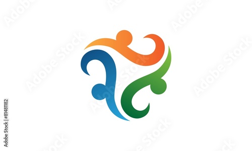 Abstract People Logo
