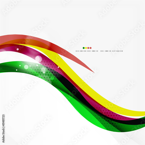 Rainbow bright light air lines background