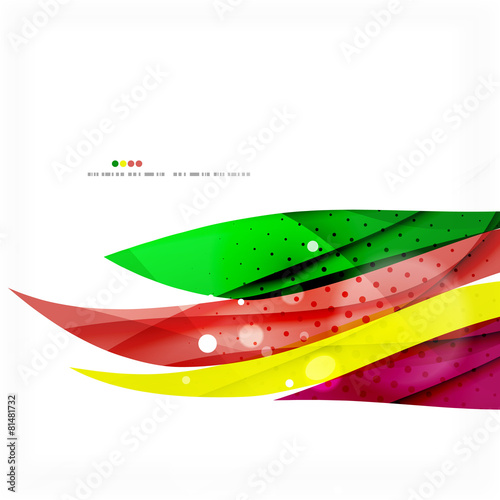 Rainbow bright light air lines background