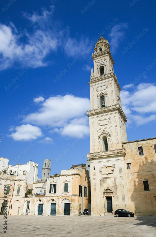 Cathedral of the Assumption of the Virgin Mary in Lecce, Italy