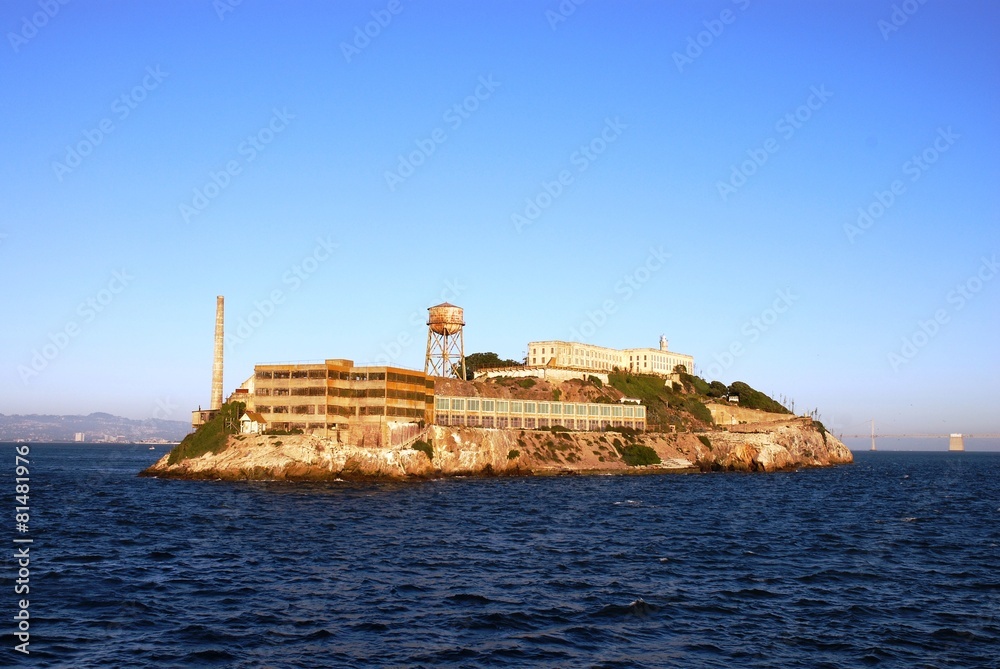 Abendsonne auf Alcatraz