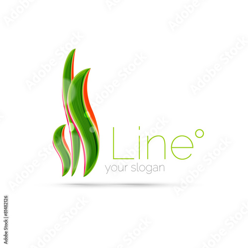 Free Download Abstract wave line logo - GFXLoad