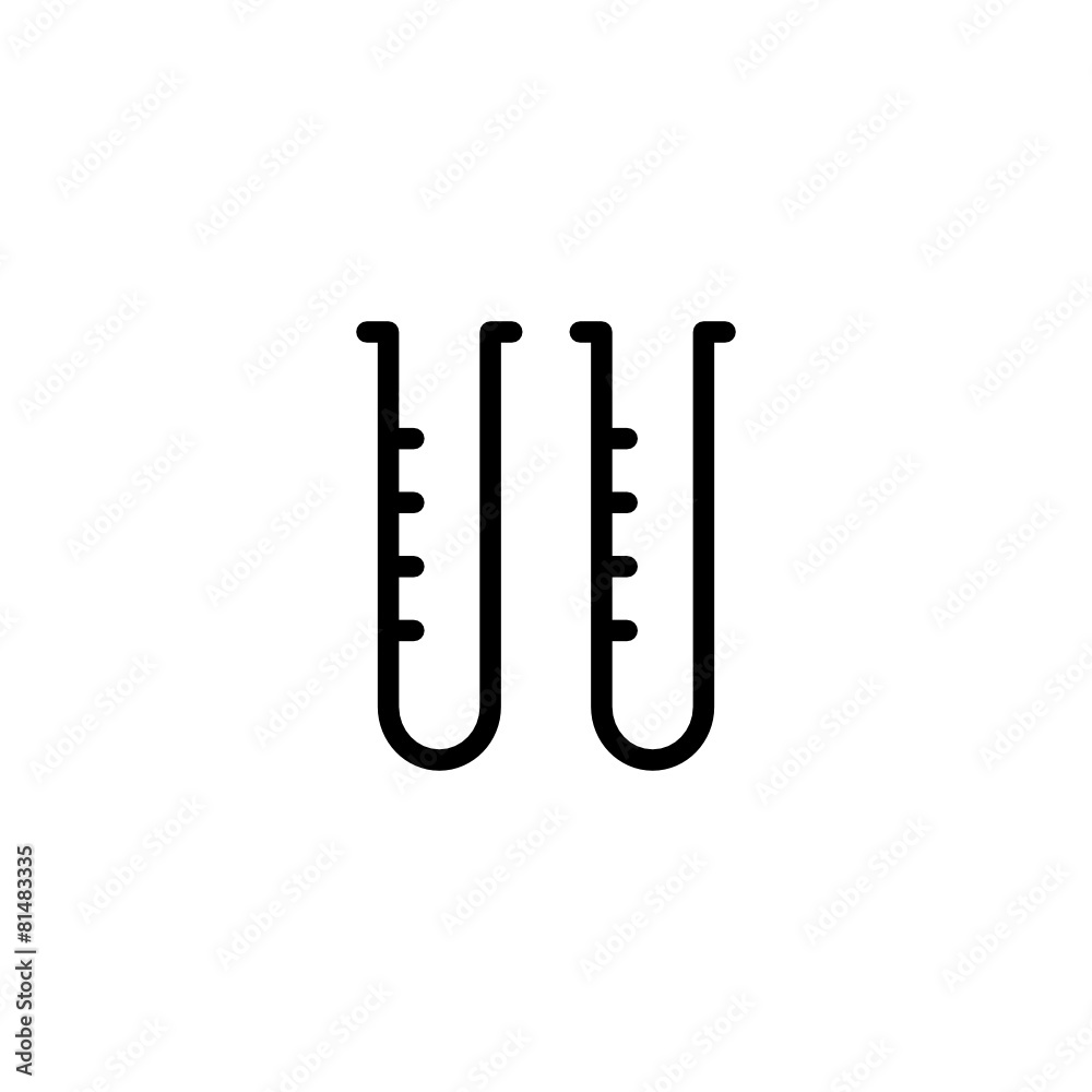 Computer Server - Trendy Thin Line Icon Computer Server - Trendy Thin Line Icon