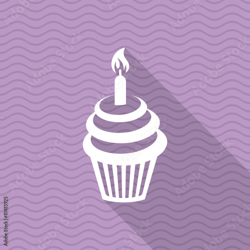 Birthday cupcake