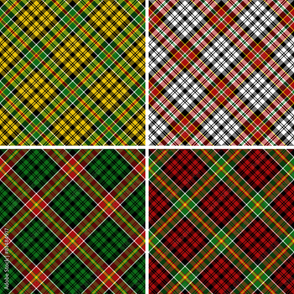 Seamless tartan pattern Seamless tartan pattern