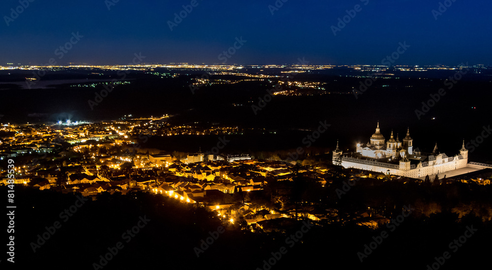 Fototapeta premium El Escorial night II