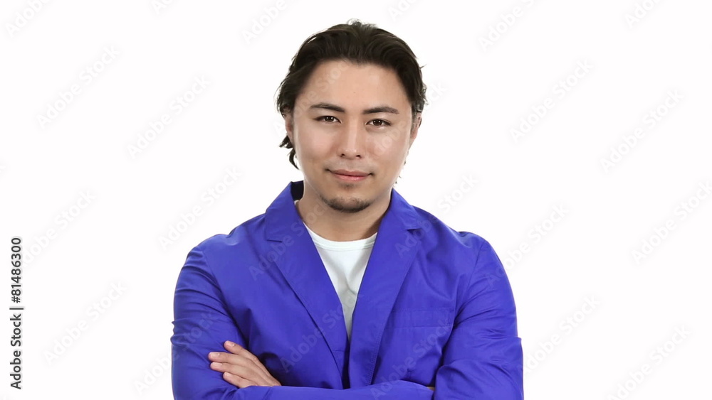 Young businessmanager feeling relaxed Young businessmanager feeling relaxed