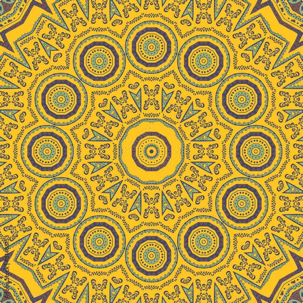 Kaleidoscopic tile