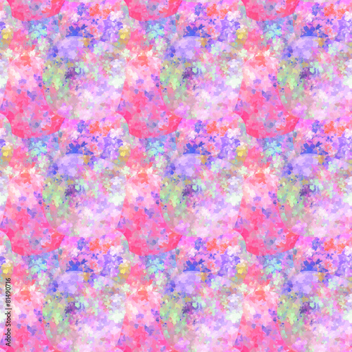 Seamless pattern with floral palette © romas_ph