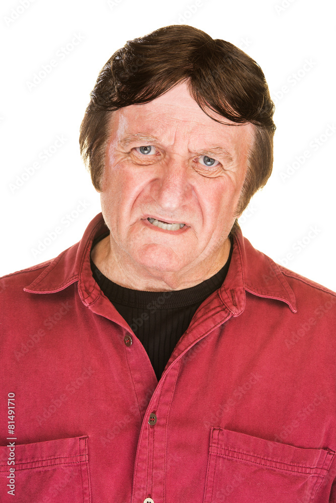 Obraz premium Confused Middle Aged Male