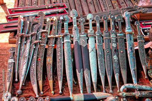 ancient weapons handmade from Tbilisi of masters