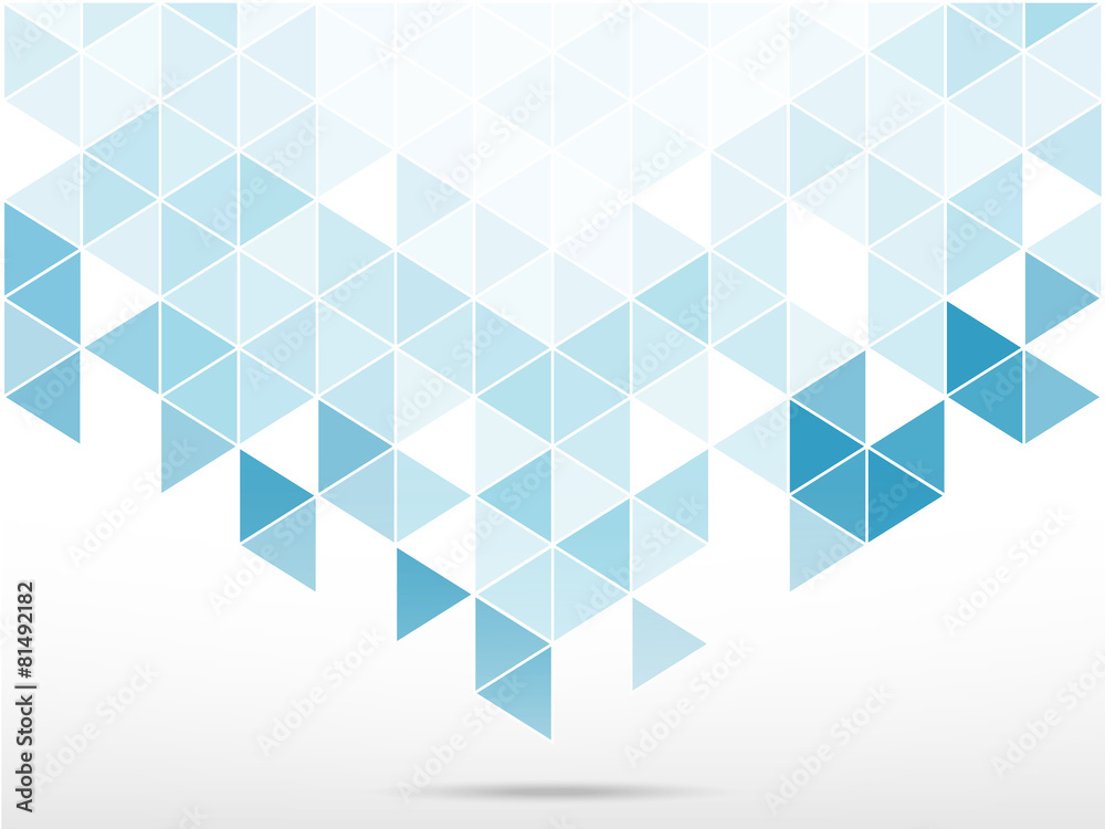 Abstract Background With Light Blue Triangle Shape Stock Vector Adobe