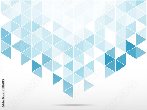abstract background with light blue  triangle shape
