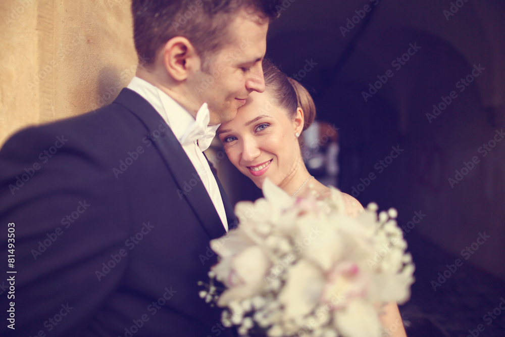 Lovely bridal couple Lovely bridal couple