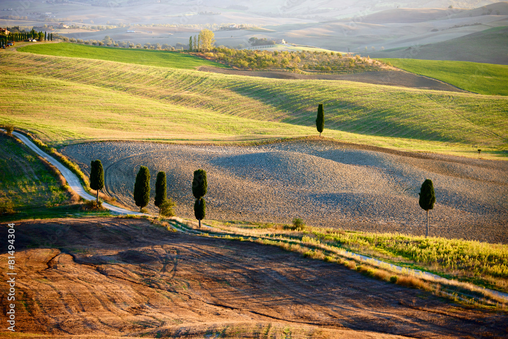Tuscan Countryside, Italian landscape