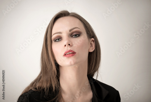 attractive woman posing photo