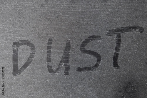 Dusty surface