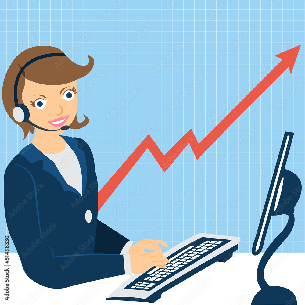 businesswoman computer work businesswoman computer work