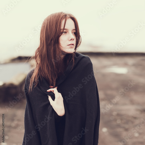 portrait of a beautiful girl
