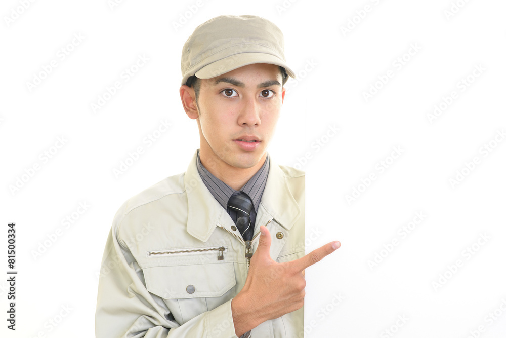 笑顔の男性 笑顔の男性