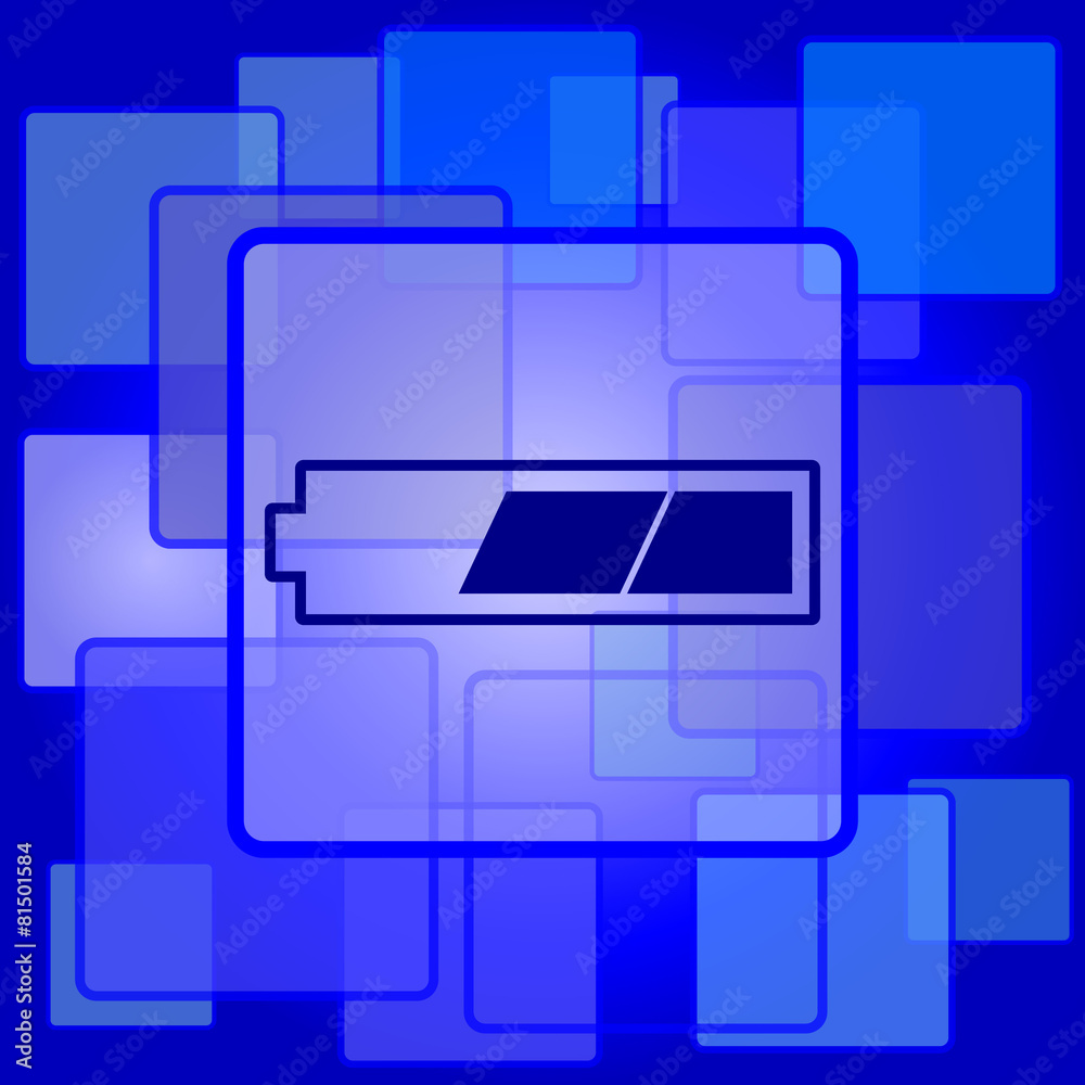2 thirds charged battery icon 2 thirds charged battery icon